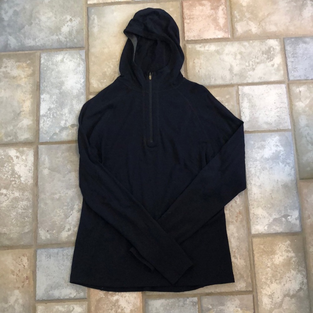 Ibex Merino Wool 1/4 Zip Hoodie